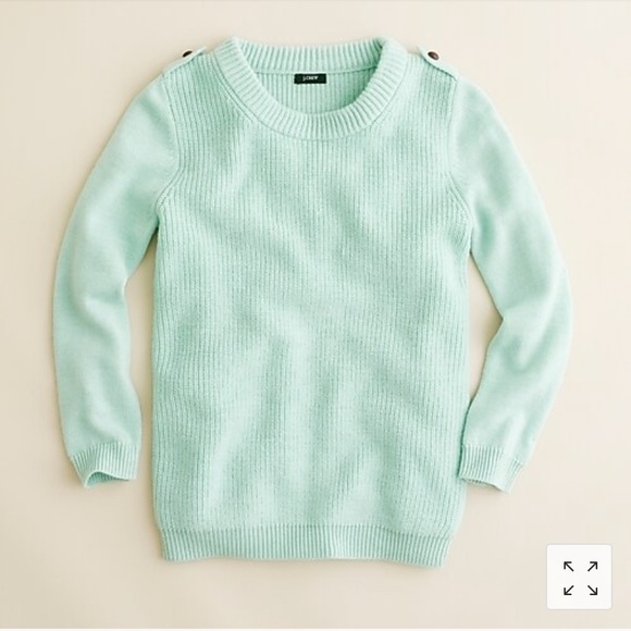 SOLD J. Crew Hadley Wool Sweater Navy Size XS - Picture 6 of 6